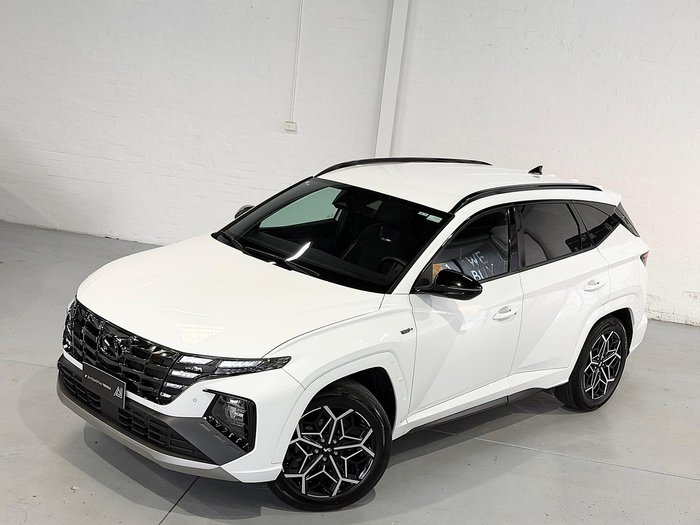 2021 Hyundai Tucson N Line NX4.V1 MY22 White Cream