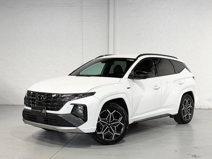 2021 Hyundai Tucson N Line NX4.V1 MY22 White Cream