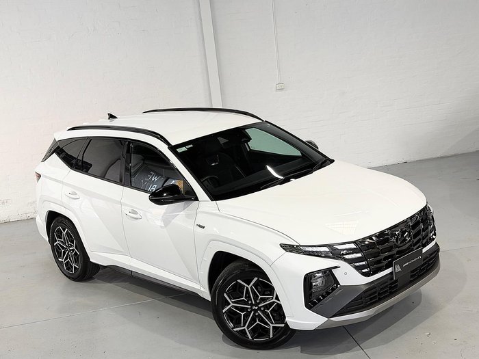 2021 Hyundai Tucson N Line NX4.V1 MY22 White Cream