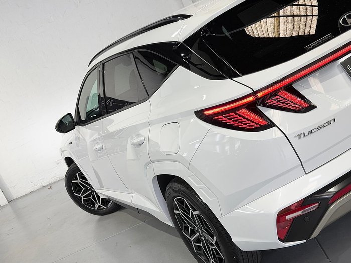 2021 Hyundai Tucson N Line NX4.V1 MY22 White Cream