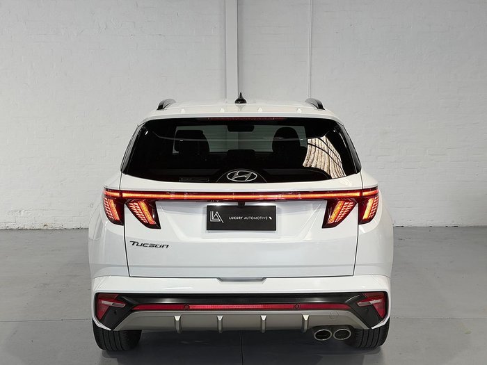 2021 Hyundai Tucson N Line NX4.V1 MY22 White Cream