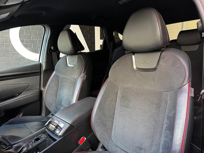 2021 Hyundai Tucson N Line NX4.V1 MY22 White Cream