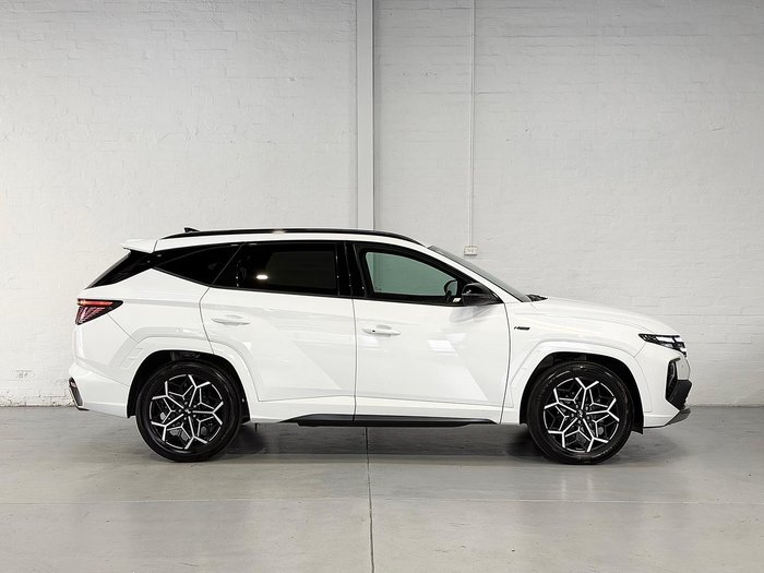 2021 Hyundai Tucson N Line NX4.V1 MY22 White Cream