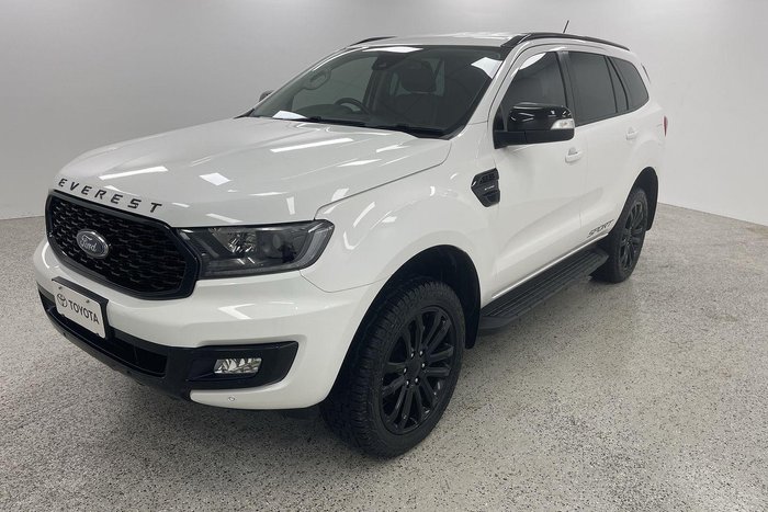 2020 Ford Everest Sport UA II MY20.75 4X4 Dual Range Arctic White