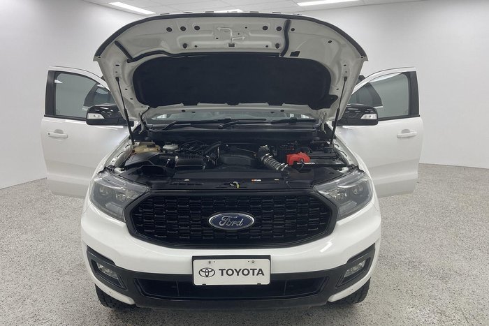 2020 Ford Everest Sport UA II MY20.75 4X4 Dual Range Arctic White