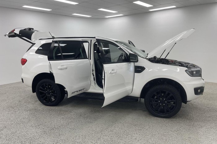 2020 Ford Everest Sport UA II MY20.75 4X4 Dual Range Arctic White