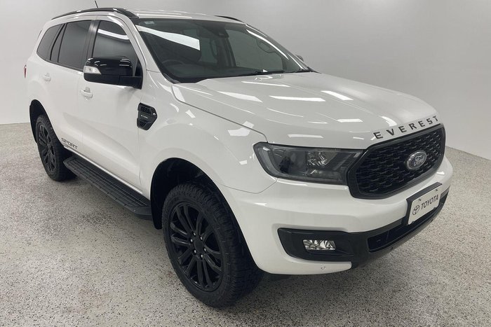 2020 Ford Everest Sport UA II MY20.75 4X4 Dual Range Arctic White