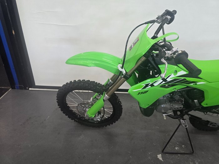 2025 Kawasaki 2025 Kawasaki 112CC KX112 Motocross Green
