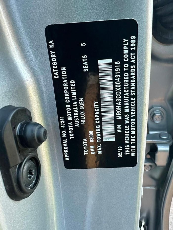 2019 Toyota Hilux SR5