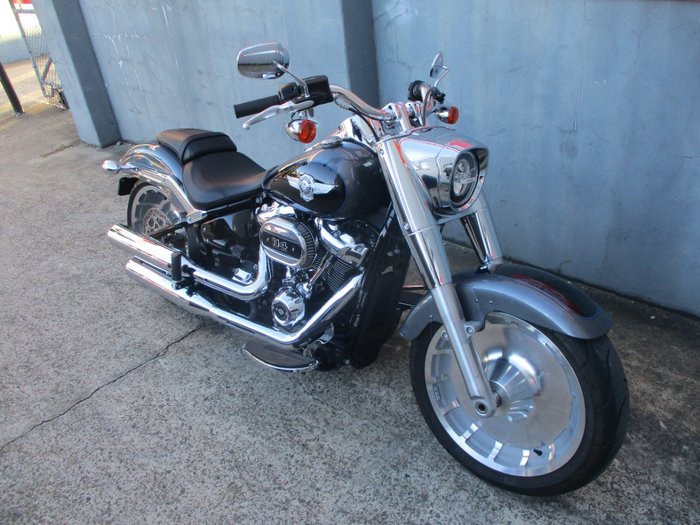 2021 HARLEY-DAVIDSON FLFBS FAT BOY S (114) BLACK