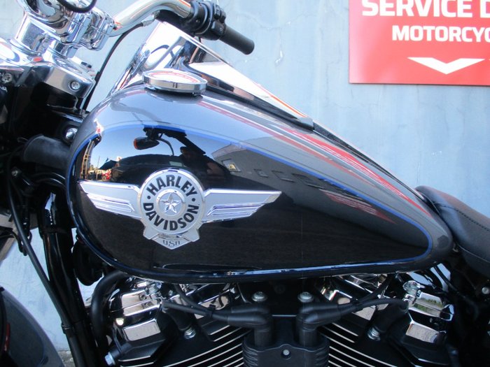 2021 HARLEY-DAVIDSON FLFBS FAT BOY S (114) BLACK