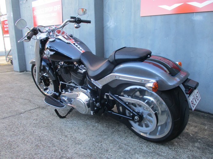 2021 HARLEY-DAVIDSON FLFBS FAT BOY S (114) BLACK