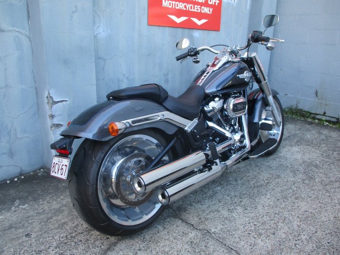 2021 HARLEY-DAVIDSON FLFBS FAT BOY S (114) BLACK