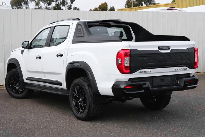 2026 LDV T60 Max PLUS SK8C MY25 4X4 Dual Range Blanc White