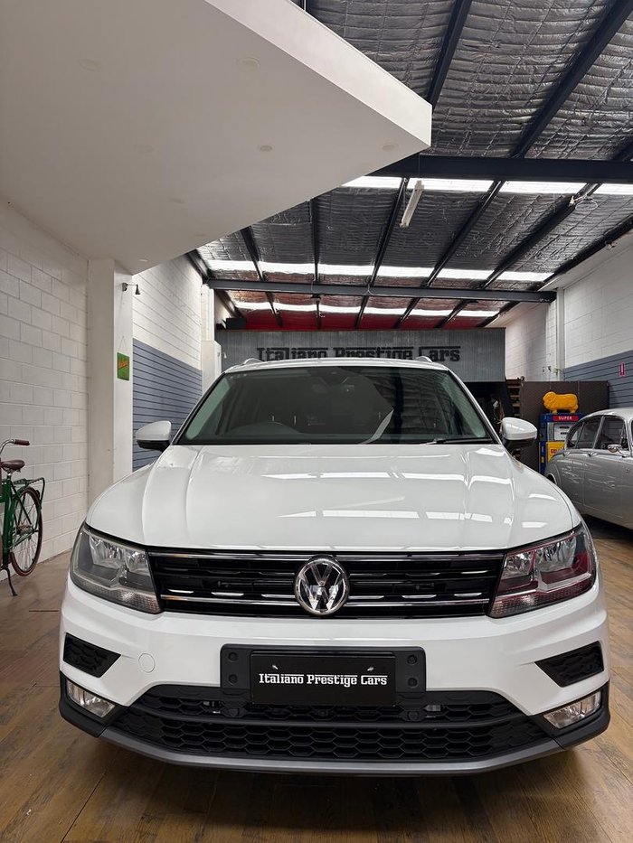 2016 Volkswagen Tiguan 132TSI Comfortline 5N MY17 Four Wheel Drive Pure White