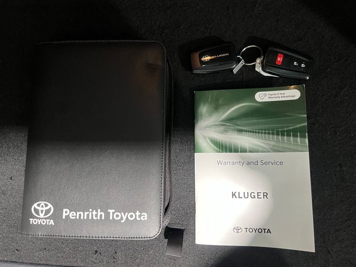 2024 Toyota Kluger GX AXUH78R 4X4 On Demand Silver Storm