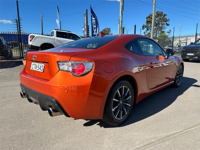 2014 TOYOTA 86 GT ZN6 MY14 ORANGE