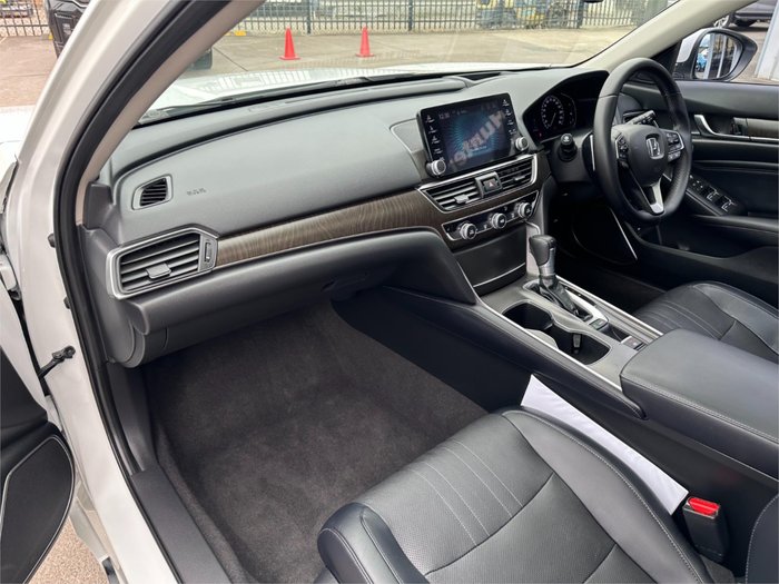 2019 HONDA ACCORD VTi-LX 1.5L TURBO MY19 WHITE