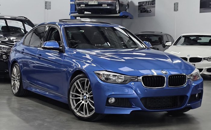 2014 BMW 3 Series 328i M Sport F30 Estoril Blue