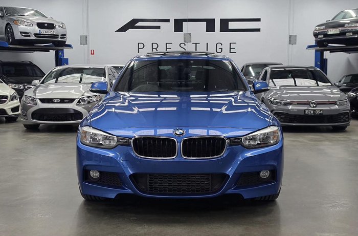 2014 BMW 3 Series 328i M Sport F30 Estoril Blue