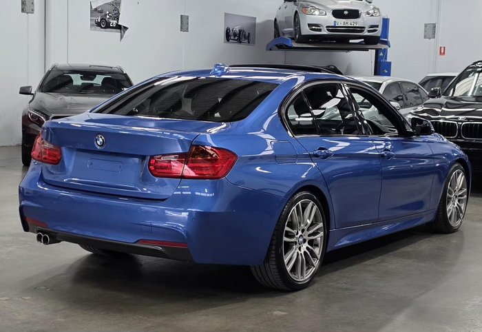 2014 BMW 3 Series 328i M Sport F30 Estoril Blue