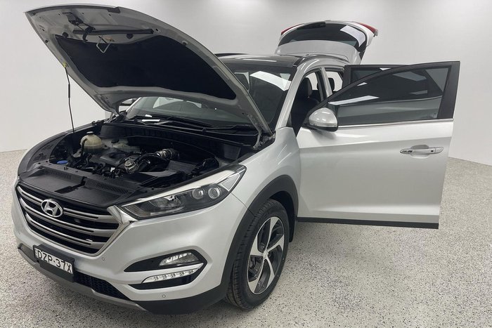 2015 Hyundai Tucson Highlander TLe AWD Platinum Silver