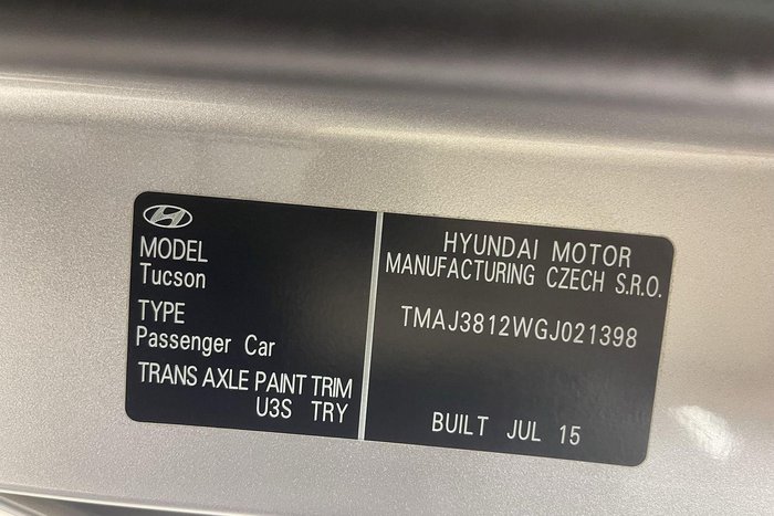 2015 Hyundai Tucson Highlander TLe AWD Platinum Silver