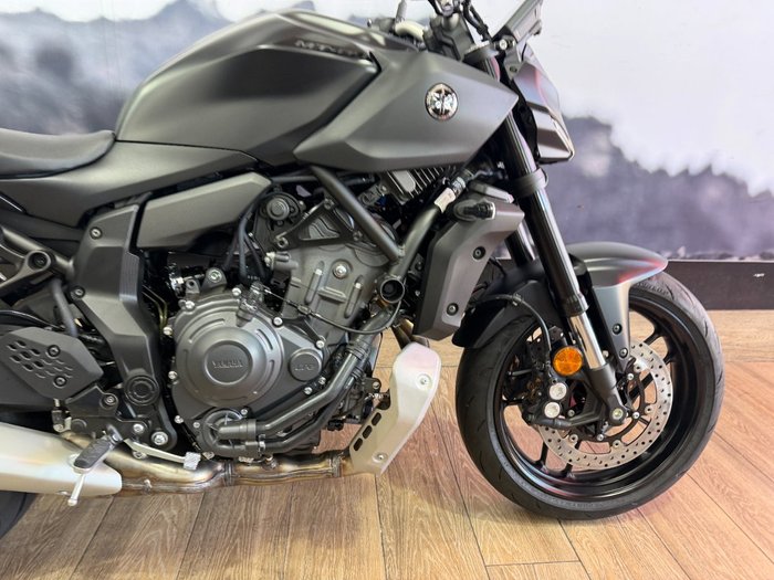 2026 Yamaha MT-07 HOAT MDNMD MAT DARK GRAY METALLIC