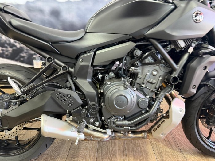2026 Yamaha MT-07 HOAT MDNMD MAT DARK GRAY METALLIC