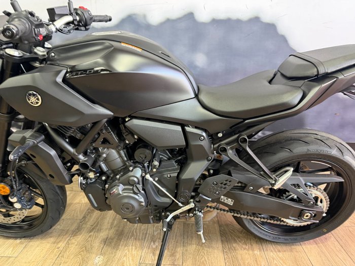 2026 Yamaha MT-07 HOAT MDNMD MAT DARK GRAY METALLIC