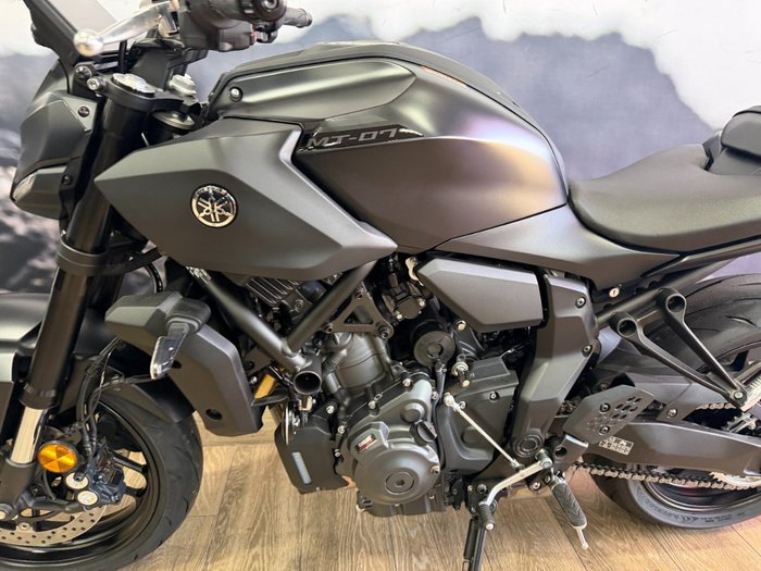 2026 Yamaha MT-07 HOAT MDNMD MAT DARK GRAY METALLIC