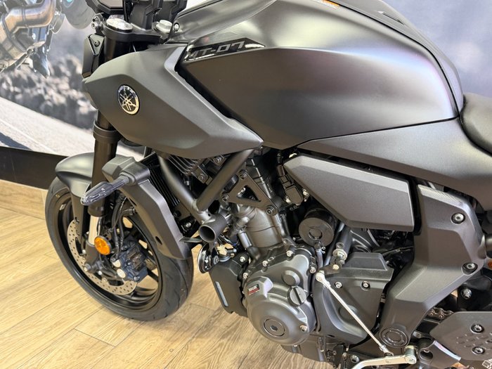 2026 Yamaha MT-07 HOAT MDNMD MAT DARK GRAY METALLIC