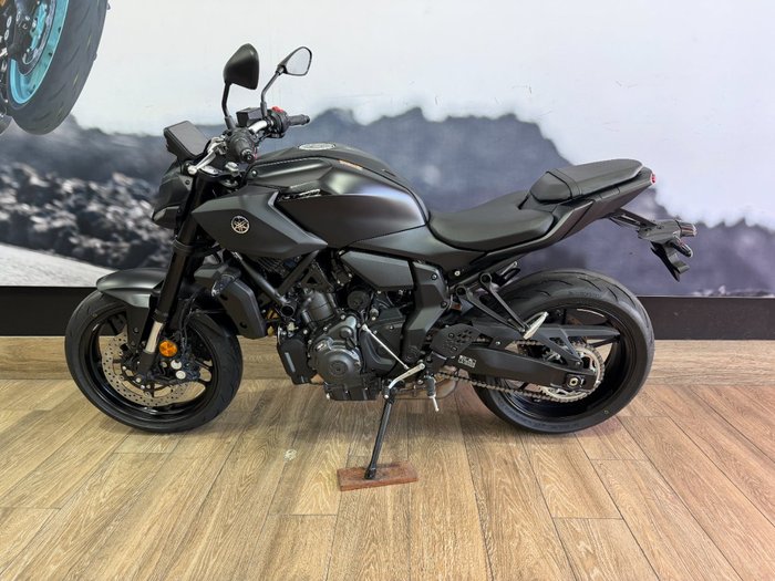 2026 Yamaha MT-07 HOAT MDNMD MAT DARK GRAY METALLIC