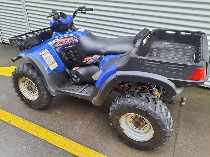 2004 Polaris ATP 500 H.O. 4x4 ATP Blue
