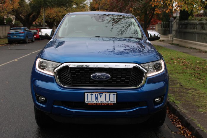 2021 Ford Ranger XLT Hi-Rider PX MkIII MY21.25 4x2 Lightning Blue