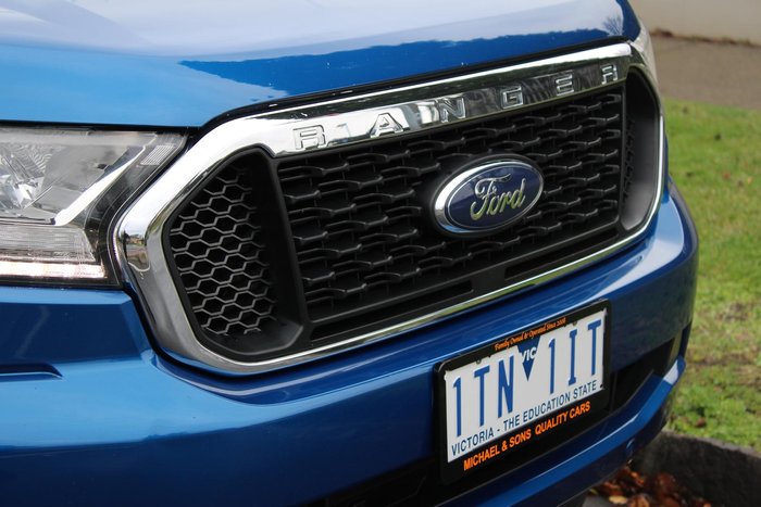 2021 Ford Ranger XLT Hi-Rider PX MkIII MY21.25 4x2 Lightning Blue