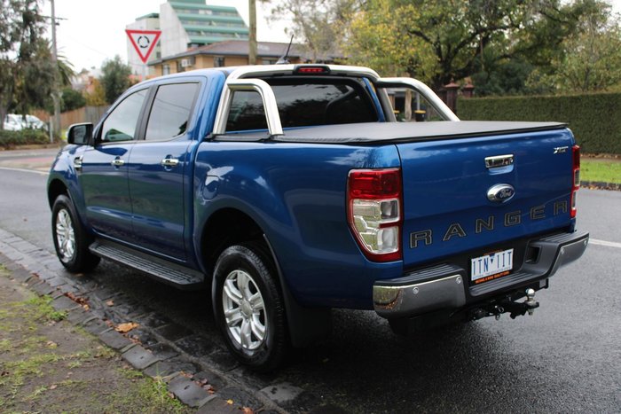 2021 Ford Ranger XLT Hi-Rider PX MkIII MY21.25 4x2 Lightning Blue