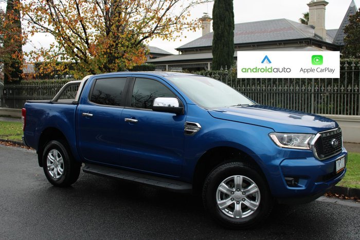 2021 Ford Ranger XLT Hi-Rider PX MkIII MY21.25 4x2 Lightning Blue