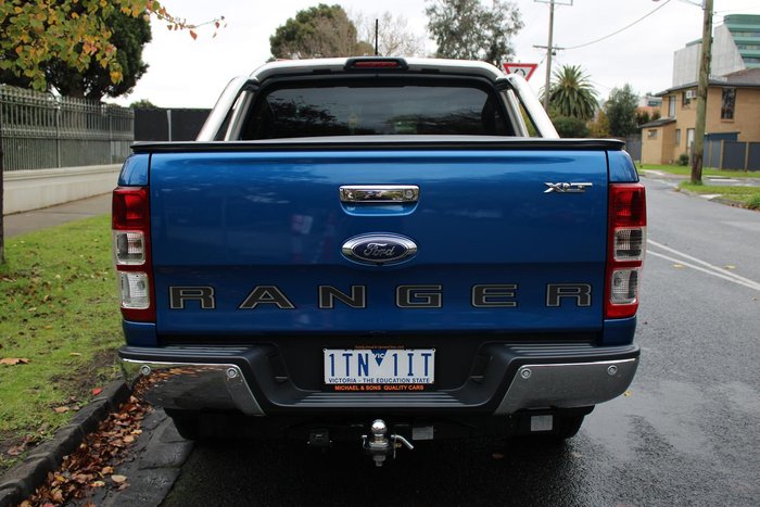 2021 Ford Ranger XLT Hi-Rider PX MkIII MY21.25 4x2 Lightning Blue