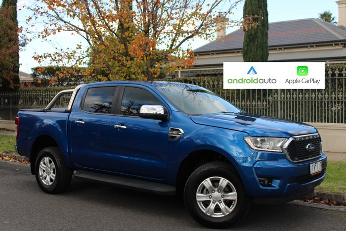 2021 Ford Ranger XLT Hi-Rider PX MkIII MY21.25 4x2 Lightning Blue