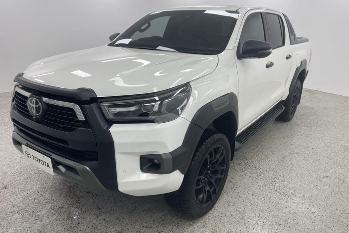 2021 Toyota Hilux Rogue GUN126R 4X4 Dual Range White
