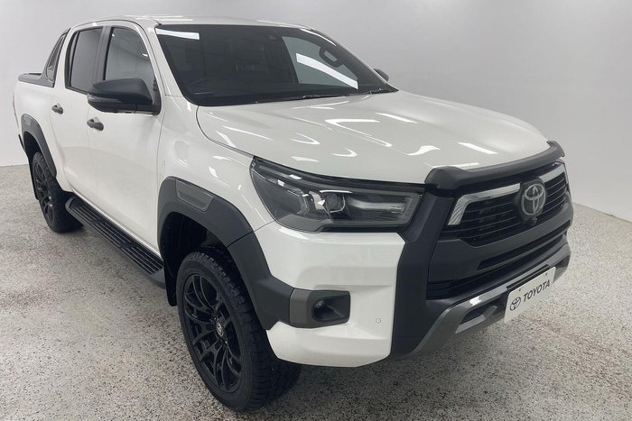 2021 Toyota Hilux Rogue GUN126R 4X4 Dual Range White