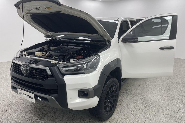 2021 Toyota Hilux Rogue GUN126R 4X4 Dual Range White