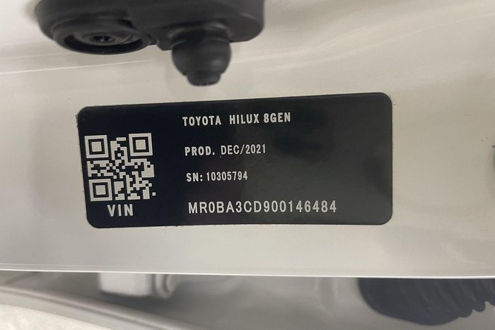 2021 Toyota Hilux Rogue GUN126R 4X4 Dual Range White