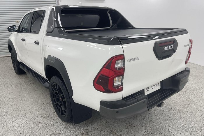 2021 Toyota Hilux Rogue GUN126R 4X4 Dual Range White