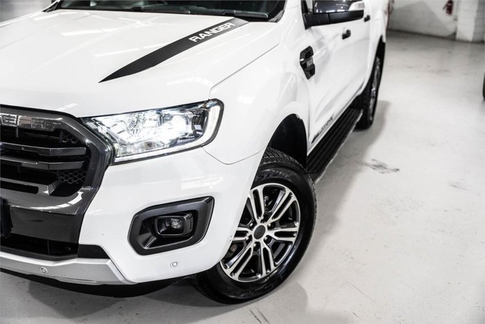 2020 Ford Ranger Wildtrak PX MkIII MY20.25 4X4 Dual Range Arctic White