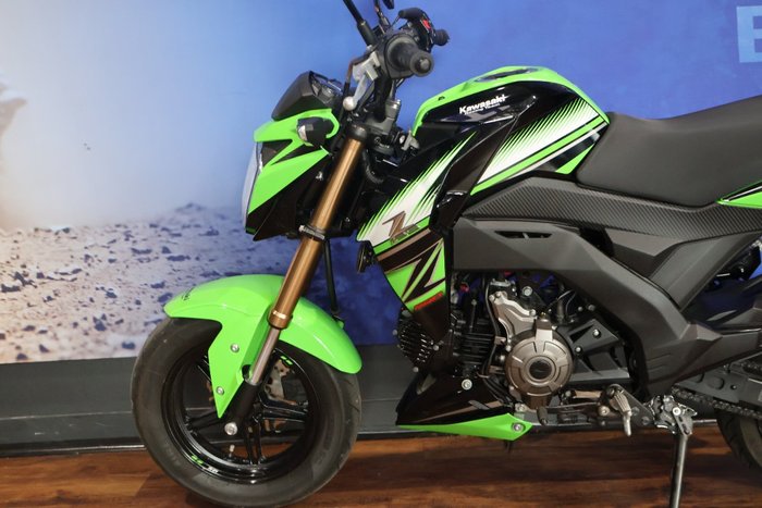2017 Kawasaki Z125 PRO Green