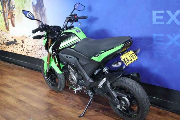 2017 Kawasaki Z125 PRO Green