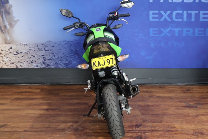 2017 Kawasaki Z125 PRO Green