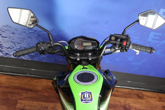 2017 Kawasaki Z125 PRO Green